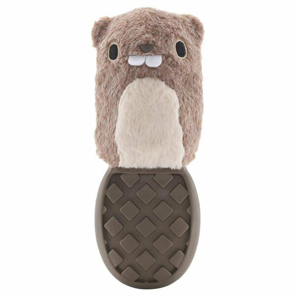 Houndsabueso Plush PB Beaver Dog Toy, 3PK HO2742044